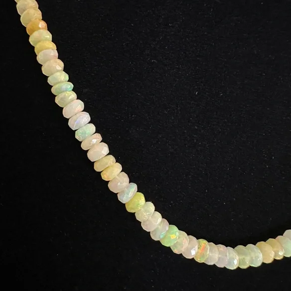 Jay King Ethiopian Opal Bead Necklace - Picture 3 of 8